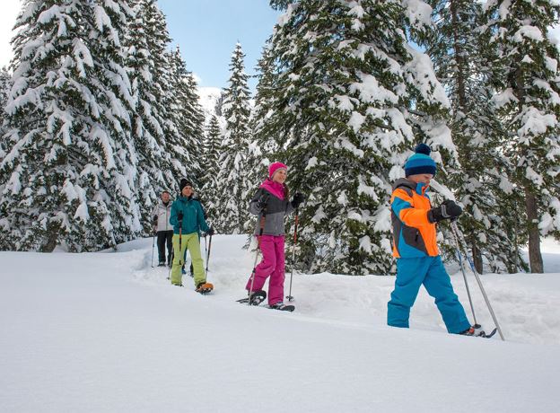 BERGaktiv Guided Snowshoe Hike Tiefenwald